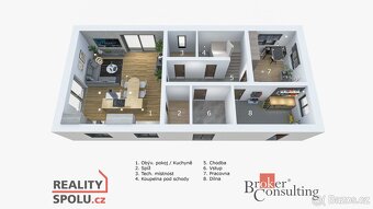 Prodej, domy/rodinný, 180 m2, Dolní Suchá 41, 46334 Hrádek n - 3