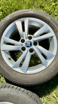 Prodám ALU kola Škoda Fabia III Cygrus 15” - 3