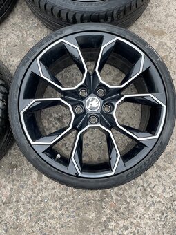Sada Alu kol Škoda R19 s letními pneu - 3