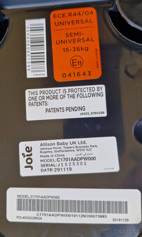 Autosedačka Joie Traver s isofixem od 15 - 35kg - 3