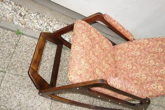 Retro houpaci kreslo ULUV Krásná jizba, cca 1960-1970 - 3