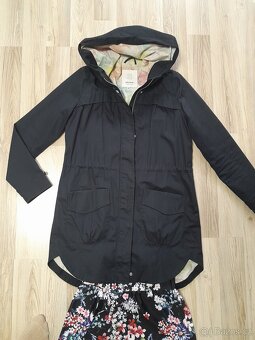 Luxusní parka/bunda vel.38 vč. sukně - 3