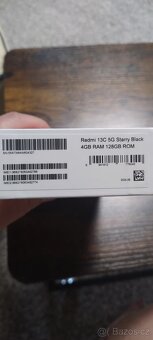 Xiaomi Redmi 13C 5G 4GB/128GB - černý - záruka 24měsíců - 3
