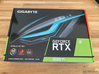 Zánovní NVIDIA GeForce RTX 3060 TI EAGLE OC 8GB - 3