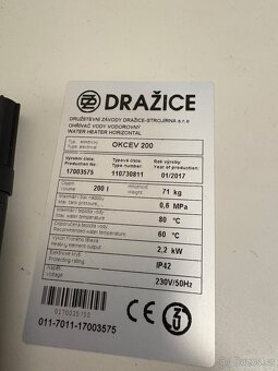 Bojler Drazice 200L - 3