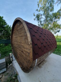 Fínska sauna Šmolko/ exteriérová sauna - 3