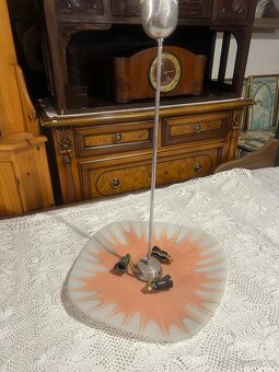 Deskový bruselský lustr z pol.60. léta 20. století - 3