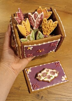 Perníková skříňka s překvapením - dekorace - 3