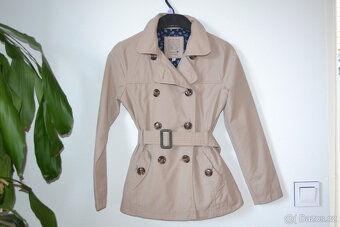 Kabátek, trenčkot zn. C&A vel. 152 - 3