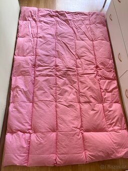 Péřová peřina s polštářem v sýpkovině - 3