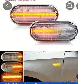 Dynamické led blinkry na W Golf - 3