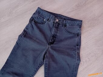 PĚKNÉ PRUŽNÉ DŽÍNY - vel.S/M  /zn.H&M - 3