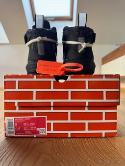 OFF-WHITE X NIKE AIR FORCE 1 MID BLACK - 3