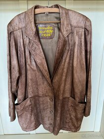 Dámská kožená bunda Vintage - 3