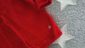 Červený vlněný svetřík Petit Bateau - 3