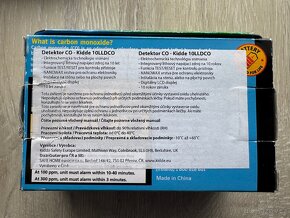 Detektor CO KIDDE 10LLDCO s displejem SLEVA - 3