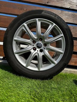 Alu kola 5x112 r17 s pneu (P42) - 3