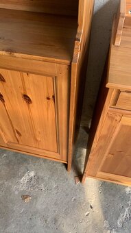 Ikea Leksvik knihovna antik Hemnes masiv - 3