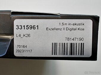 Inakustik Exzellenz II Digital RCA, 1.5m, 75 ohm, SPDIF - 3