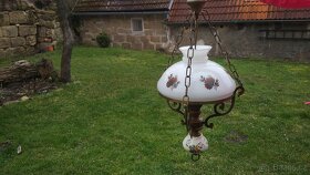Rustikální Světlo - Petrolejová Lampa - Top stav - 3