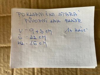 Pokladnička kasička trezorek starožitná bytelná za 800 kč - 3
