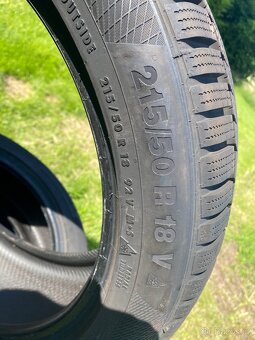 Zimni pneu continental 215/50 R18 - 3