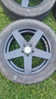 Alu kola 5x100 R16, 7" + gumy 205/55/R16 - 3