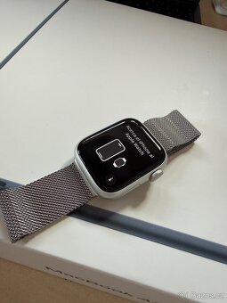 Prodám Apple Watch 9 GPS+Cellular Milánsky tah - 3