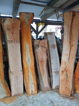 Fošny/desky jasan dub třešeň 33mm a 53mm - 3