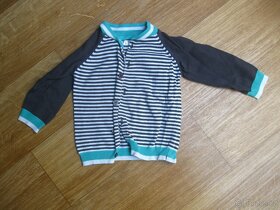 Kojenecké oblečení - body, trička, kabátek, velikost 80 - 3