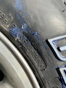 Allterrain pneu Hankook 255/65R16 s alu disky LR - 3