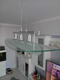 Moderní výrazný lustr - 3