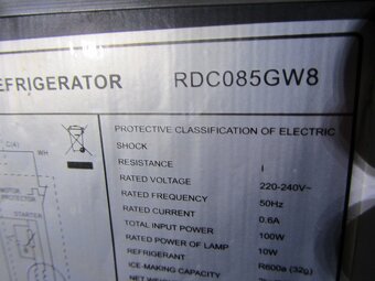 Lednice s mrazákem GOODES RDC085GW8, funkční - 3