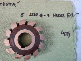 Kotoučová fréza půlkruhová vydutá - 3