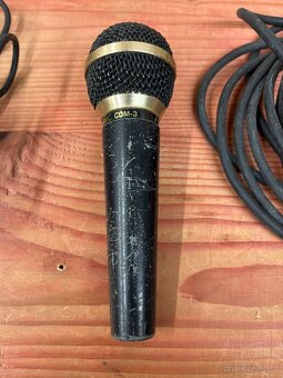 2xstarší mikrofon + kabel - 3