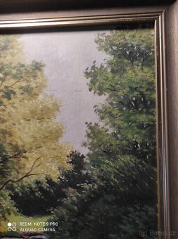 Obraz olej na kartonu - 3