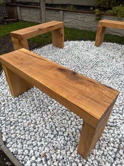 Zahradní lavice k ohništi - 3