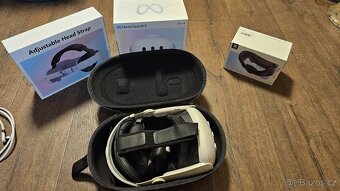Meta Quest 3 128GB + příšlušenství - PC 22 tis - 3