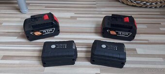 Powerbanka, Aku Bosch 18V s LED svítilnou+2USB - 3