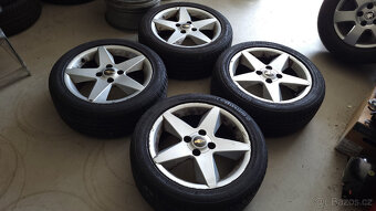 90% orig. letní ALU kola Chevrolet 17" 4x114,3 - 3