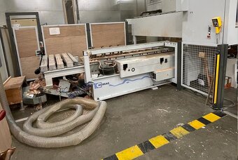 CNC obráběí centrum pro dřevěné stavby a okna HOMAG BMB 923 - 3