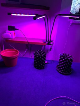 LED lampa na pěstování rostlin – 3 ramena, 27W (LEDmeGrow) - 3
