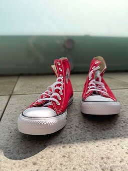 Converse CHUCK TAYLOR ALL STAR HI - Vysoké tenisky Red 41.5 - 3