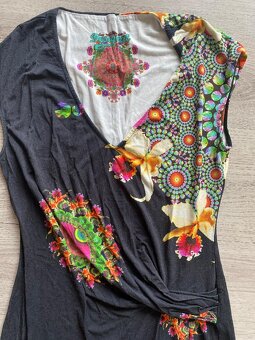 Krásné šaty Desigual vel.40/L - 3