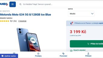 Motorola Moto G34 5G 8GB/128GB - záruka - Planeo. - 3