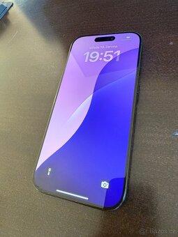 iPhone 16 pro 128GB černý titan, 100% baterka - 3