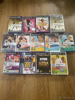 Playstation 2 Část Hry Singstar Buzz Eye Toy Kamera HRY - 3