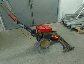 Vari lištová sekačka,DSK-316,motor Jikov,lišta - 3