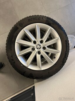 sada zimních Alu Škoda 5x112 7Jx16H ET45 - 3