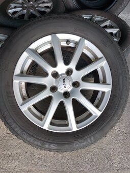 Alu kola 5x112 r16 Škoda, VW, Audi, Seat pneu 205/60 r16 - 3